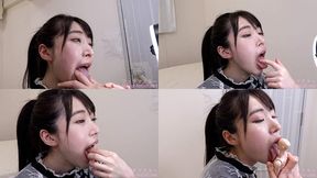 [Premium Edition]Hikaru Minazuki - Showing inside cute girl's mouth, chewing gummy candys, sucking fingers, licking and sucking human doll, and chewing dried sardines mout-133-PREMIUM - wmv 1080p