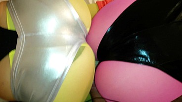 Nylonxtreme - update #54 - Nylon Encasement Threesome