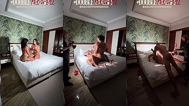 DOUBLE TROUBLE FT. TYRA RIDE X NADINE KERASTAS BODY ON BODY MILFS BTS
