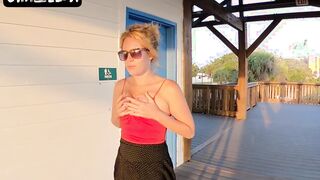 Teaser: Risky Outside Flashing On The Harbor
