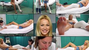 Cherry LLWC at the Clinic Erotic Toe Sucking Therapy and Casturbation