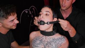 Slutty Saba Lapiedra Surrenders to Triple-Fisted Fornication in Sinister BDSM Orgy