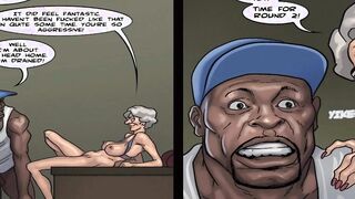 Art Class season #2 ep #8 - Older White Lady Banged Rough by Gigantic Cock African Man - Older snatch
