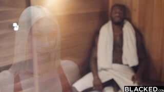 BLACKED Bombshell Blonde can't resist sister's BF's bbc