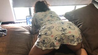 Teaching class like if she wasn't getting fucked