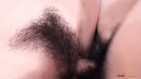 Stroking her nipples makes Asian brunette incredibly horny