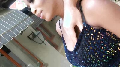 African Casting - Pretty Amateur Black Model Talked Into Fucking Boss