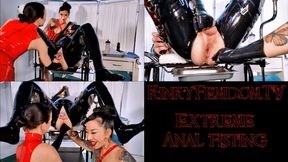 Extreme Double Anal Fisting 4k ft Latex Mistress Youko Miss Flora Maz Morbid @mazmorbidfetish #fisting