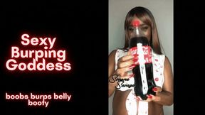 Sexy Burping Goddess Simone Savage