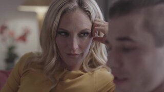 Blonde female willingly gets nailed by her stepson