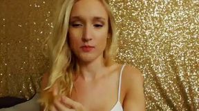 Mandi Snow in a White Top.