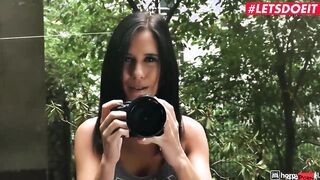 TURNED ON HOSTEL - Kitty Fox And Nikki Fox Cheating 19 Year Mature In beauty FFM three Way Full Movie