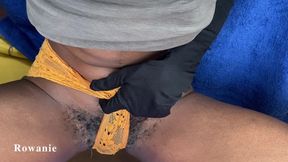 Rowanie morning pov playing with panties and sniffing ritual