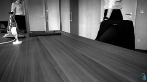 secretary web cam interview - would you hire me? business-bitch