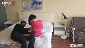 Bound and Wrapped: Brunette&#039;s Asian Mummification Fetish
