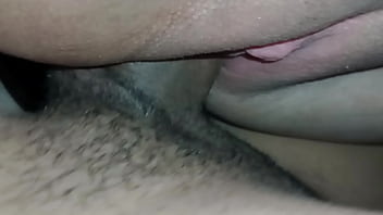 getting my pussy fucked very creamy and creampied by 18yo