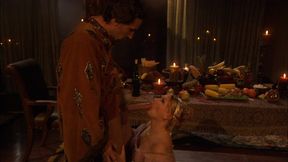 katja kassin takes steve holmes up the ass in this medieval scene