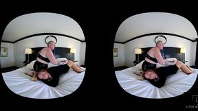 strap on domme turned bull rails horny hotwife in front of husband