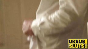 UKSubSluts com - Brittany Bardot's big dick swallowing and riding with passion