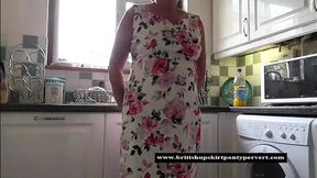 Rosemary gets facial and gulps it down