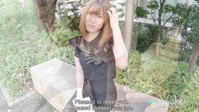 Inveigling mademoiselle's japanese boobs sex
