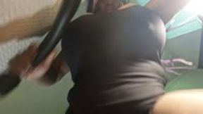 Teenie Watch Sexy Giantess Vacuum POV 4K smaller
