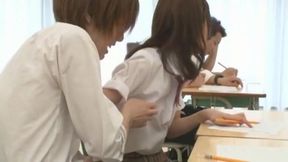 Horny Japanese chick Miyuki Yokoyama in Incredible Public, Handjob JAV movie