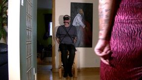 Our prisoner's bare feet