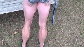 Tempest flexes for Flexing Danny as he films