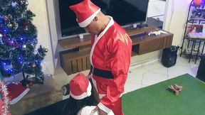 papai noel dotado grande e grosso e preto . alex lima
