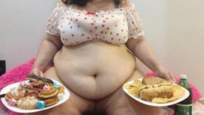 Stuffing and Burping marathon! Salty and Sweet in Relay