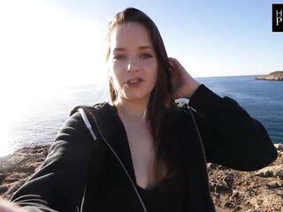 MALLORCA Vlog Part II - Oral sex + RIESEN FACIAL an einem ÖFFENTLICHEN Strand
