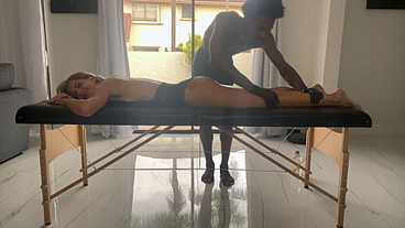 Cassie Bender Massage Table with Damion