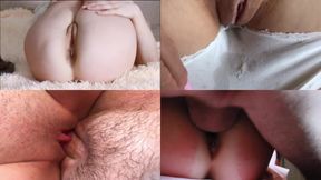 4 Streams. Compilation. Creampies and Cumshots.