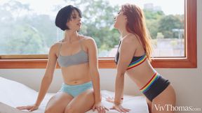 The Fitness Instructor - Angelina Praga & Blu Chanelle