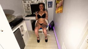 Neck Scissors In The Office 4