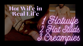 My First Sex Tape mfm Hotwife Threesome