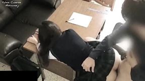 Math Teacher fucks Latina in Office for Better Marks! She gets Fucked at School! VOL 1