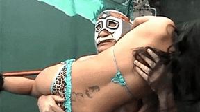 Shelly's Epic Battle! Shelly Martinez vs Female Destroyer (IN HIGH DEFINITION)