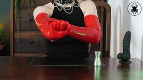 Edge for my Latex Gloves