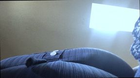 POV -  Teenie Pet sit on Giantess MXDominion's Lap as she Watches TV POV, femdom, giantess, shrinking fetish 1080