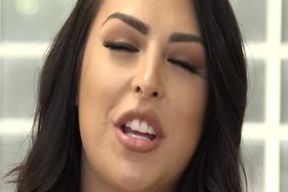 Transgender princess Chanel Santini raunchy gang-fuck