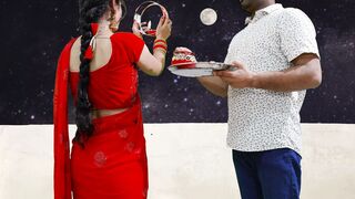 Karva Chauth Special Newly Married Priya Had First Karva Chauth Sex and Had Blowjob U