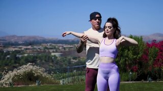 Nicole Vaunt wants to finish her workout with hard fucking
