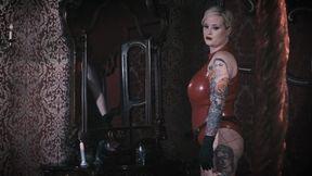 Railed in Red Rubber (Anal Slave Domination in Latex)