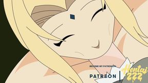 Naruto: Tsunade Sucks Jiraiya's Cock Hentai