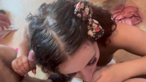 my busty hotwife makes a threesome with another guy!!