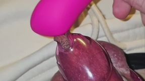 GlitterGiiiirl´s Chastity Cage Check: Locked Up and Vibrating – My little Cage Experience Close Up
