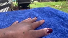Tinies Playing on Giantess Hand 1080 smaller
