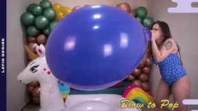 Alice Blow to Pop Challenge of the Blue 24"